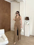V-Neck Sleeveless Vest With Trousers sets